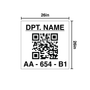 Hanging Barcode Sign
