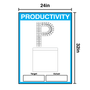 SQDCP Single Boards (24" x 32")