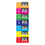 Custom Warehouse Barcode Labels 25 Pack (2.5in x 8in) Magnetic