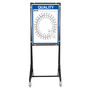 KPI Metric Dry Erase Board Single Letter Q (24" x 32")