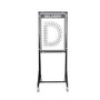 KPI Metric Dry Erase Board Single Letter D (24" x 32")