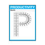 KPI Metric Dry Erase Board Single Letter P (24" x 32")