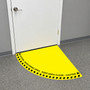 Door Swing Area Clearance Floor Sign (36" x 36")