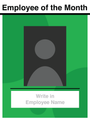 Employee Recognition Board (18x24) Portrait