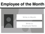 Employee Recognition Board (24x18) Landscape