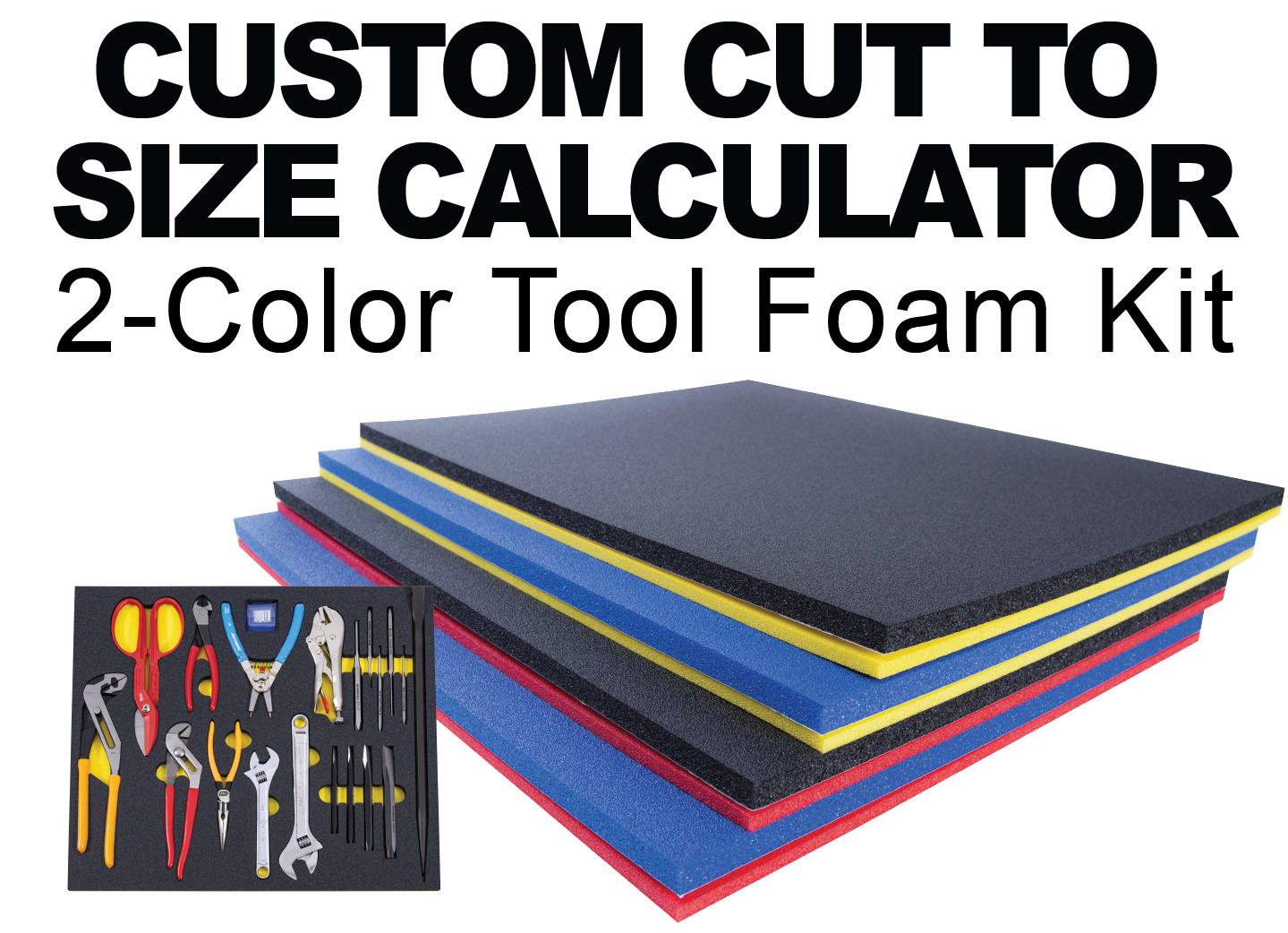 Customizable Foam Insert for Perfect Tool Organization in For