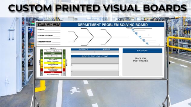 5S Score Audit Board (Aluminum) Dry Erase 36 x 24