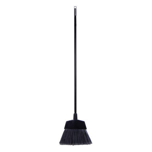 Angle Broom 12" Sweeping Face with Metal Handle 5S Supplies LLC