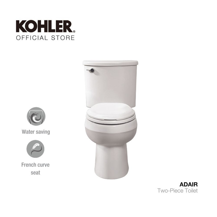 ADAIR CONCEALED TWO-PIECE TOILET