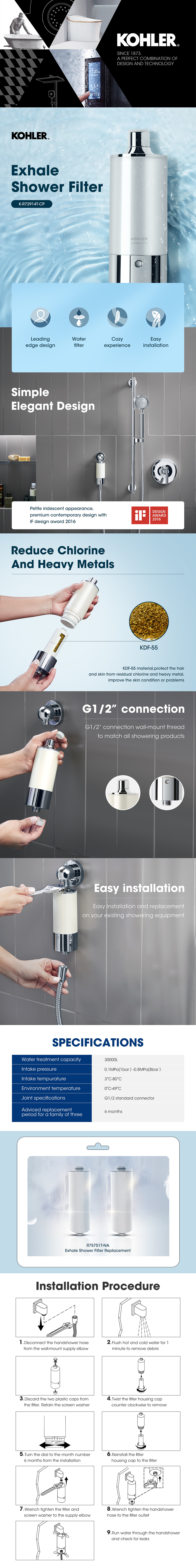 Exhale Shower Filter Kohler Philippines