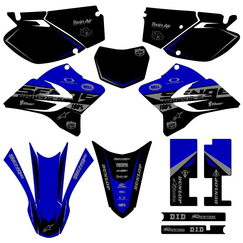 Fly Racing Ttr Graphics Custom Dirt Bike Graphic Kits For Yamaha TTR 230 | Order Now | Senge ...