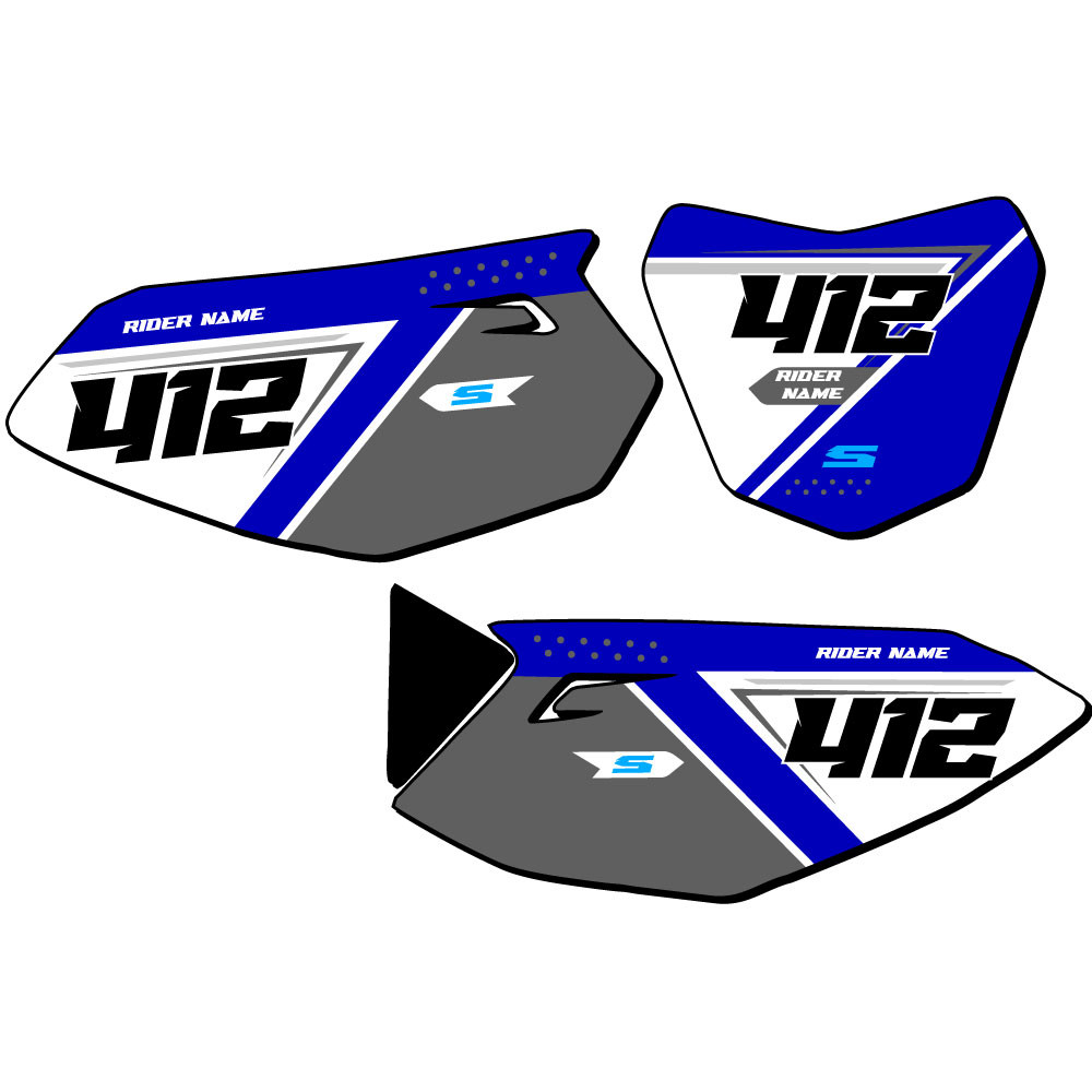 Yamaha TTR 50 Dirt Bike Number Plate Graphics - SG65 | SENGE