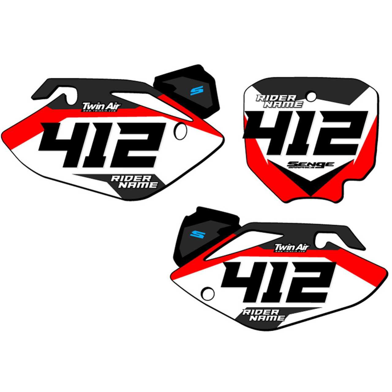 Number Plates for KTM - Inflect Series