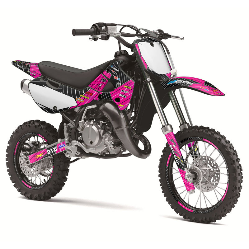 Suzuki JR 80 Dirt Bike Graphics Kit - RACE SERIES | SENGE GRAPHICS INC