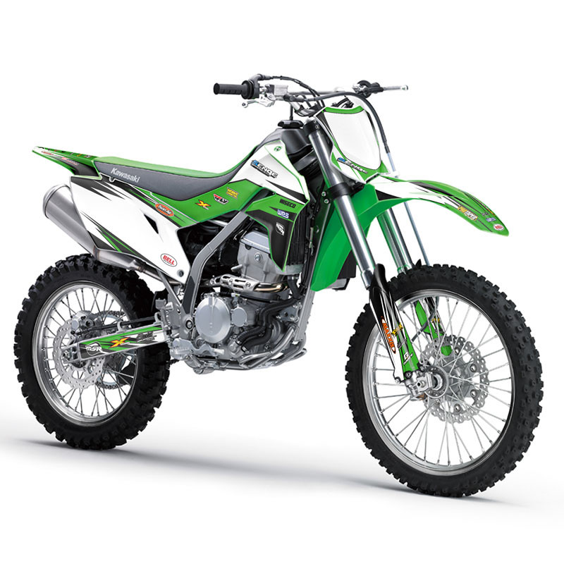 Kawasaki KDX 200 Dirt Bike Graphics Kit - VELOCITY | SENGE
