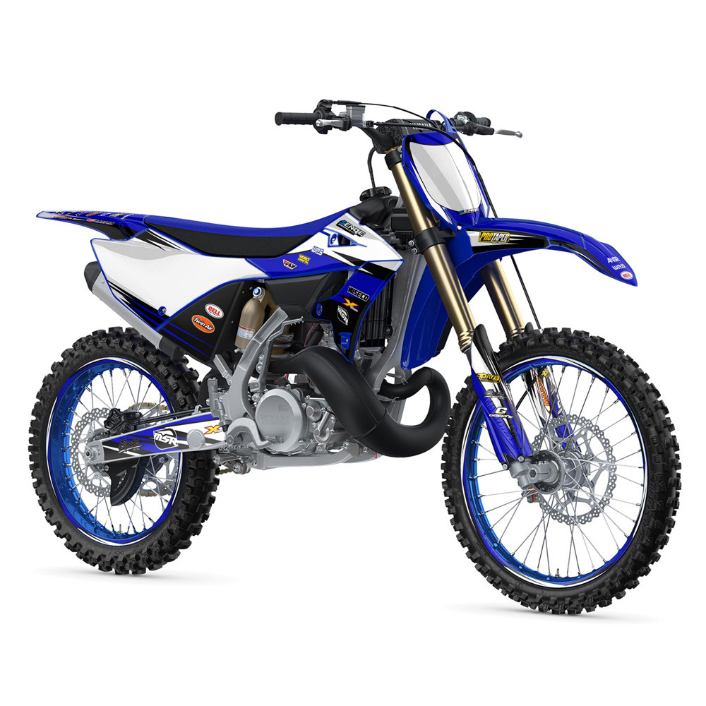 Yamaha YZ 125 Dirt Bike Graphics Kit - VELOCITY | SENGE GRAPHICS INC