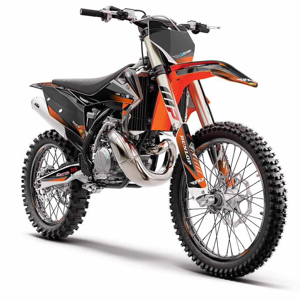 KTM EXC Dirt Bike Graphics Kit - SURGE 