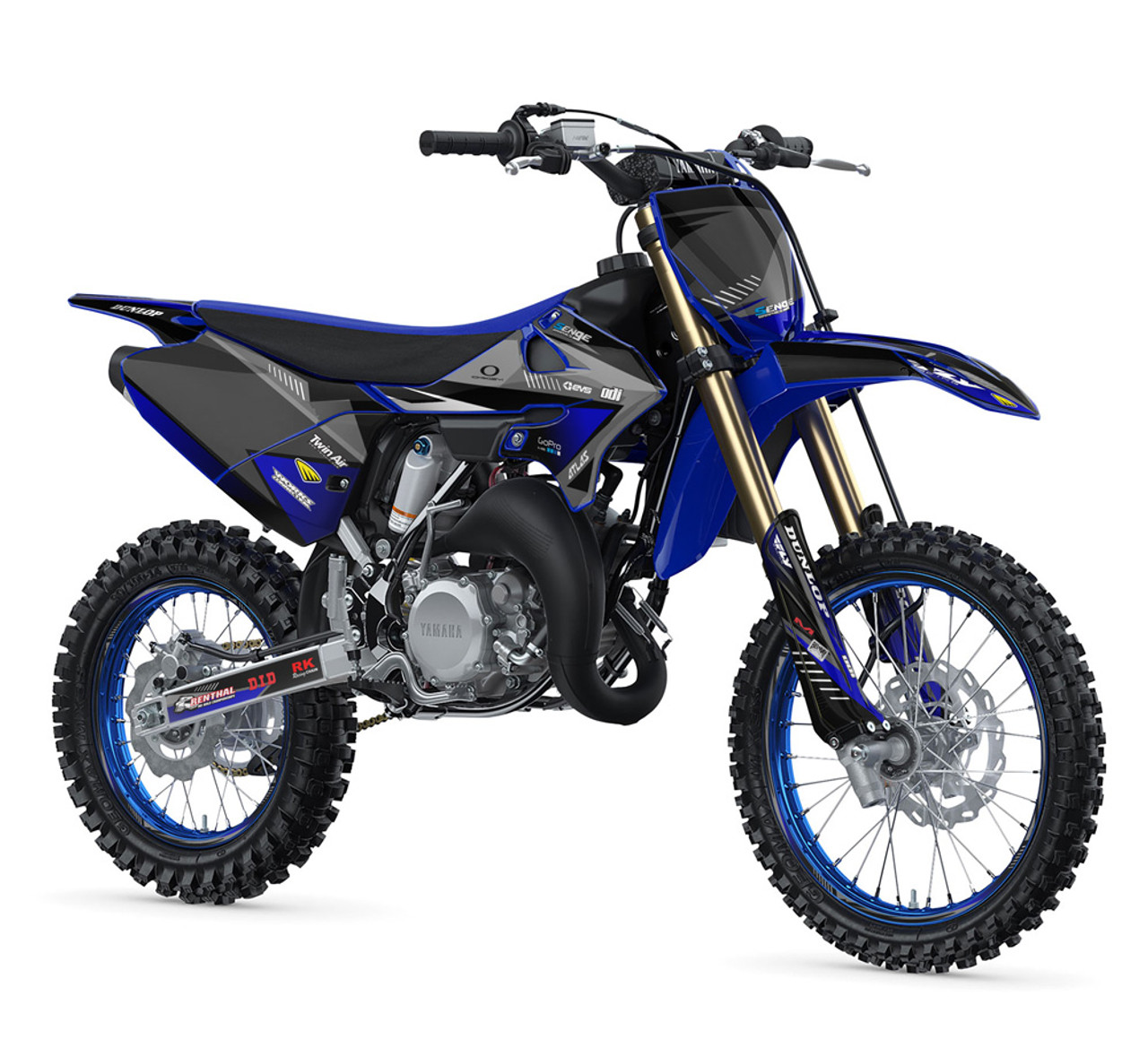 【04】 Yamaha YZ 85 Dirt Bike Graphics Kit - SURGE | SENGE GRAPHICS INC