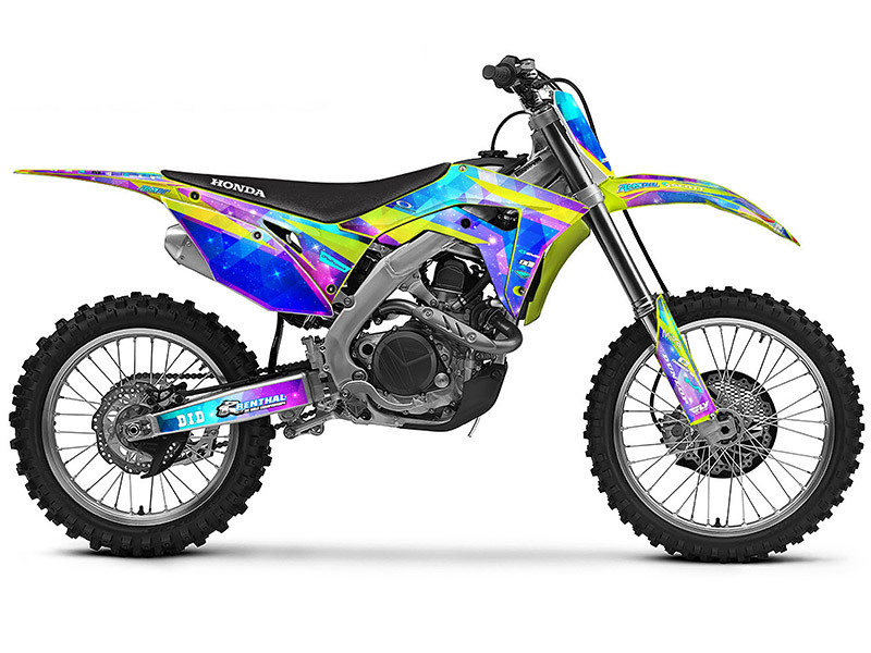 Honda Crf 125 Dirtbike Graphics Kit Space Kadet Senge Graphics Inc