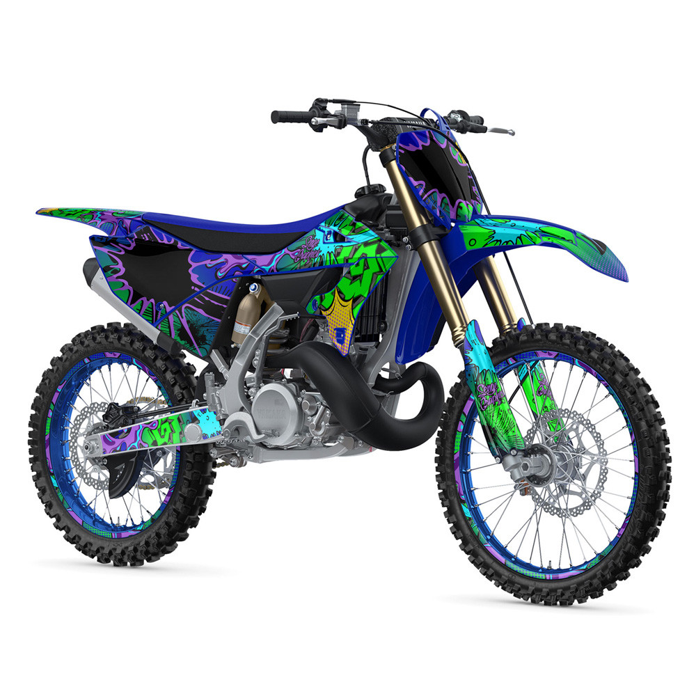 Yamaha YZ 250 Dirt Bike Graphics Kit - ZANY | SENGE GRAPHICS INC