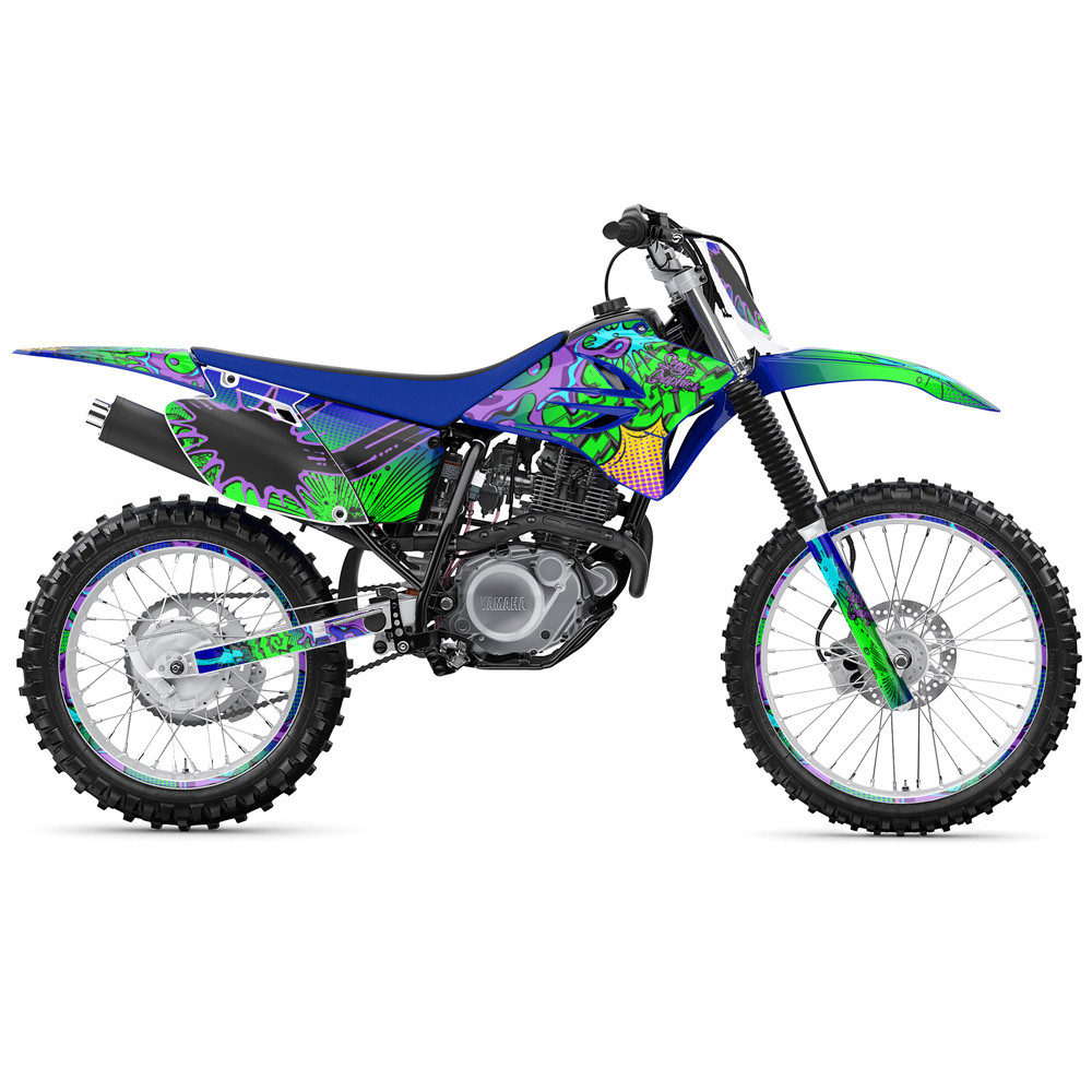 Yamaha TTR 230 Dirt Bike Graphics Kit - ZANY | SENGE GRAPHICS INC