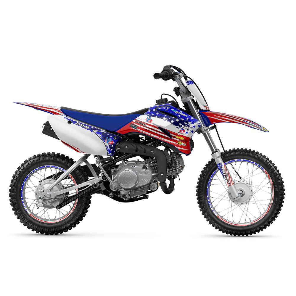 Factory EFX Decal Kit For TTR90 – Swingarm & Airbox Graphics – Dirt Bike Racing MX