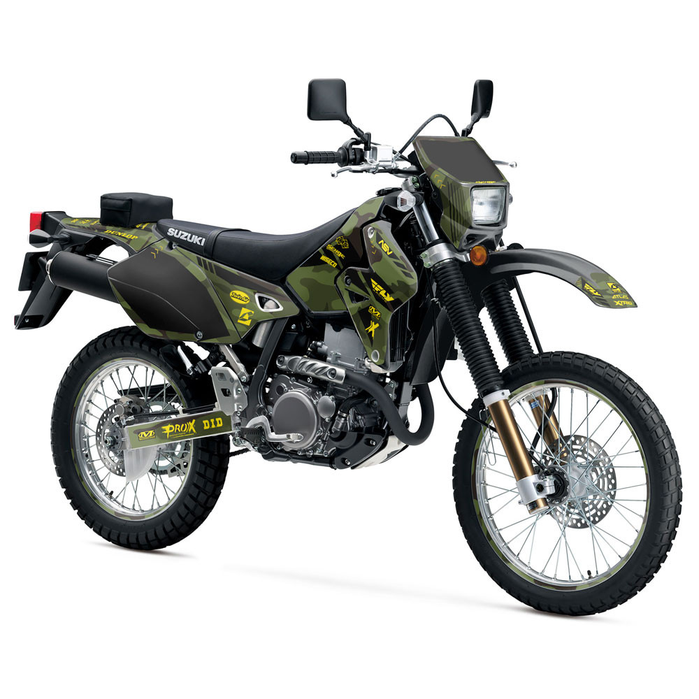 ★Raw様★カスタムキュー★ネッドモリス★10山★美カーリーメイプル★良品★希少 Suzuki DRZ 400 SM Dirt Bike Graphics Kit - APACHE | SENGE GRAPHICS INC