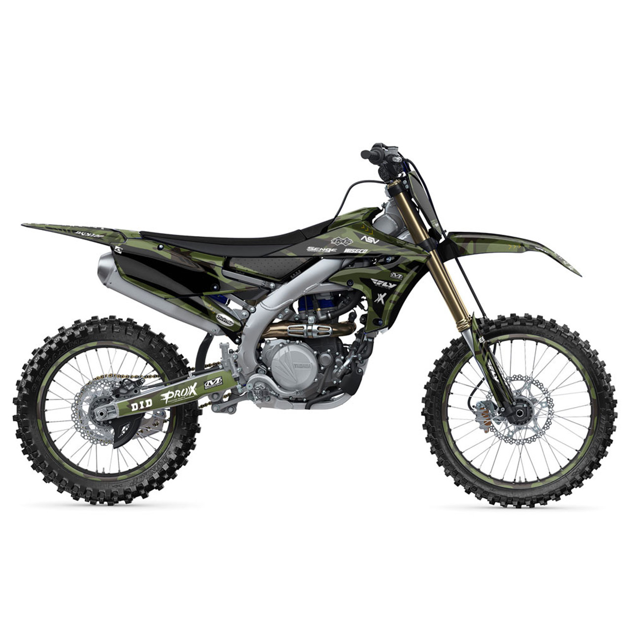 Yamaha YZ 450FX Dirt Bike Graphics Kit - APACHE | SENGE