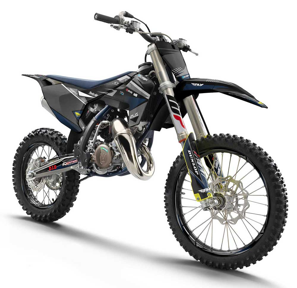 Husqvarna TC 85 Dirt Bike Graphics Kit - SURGE | SENGE GRAPHICS INC