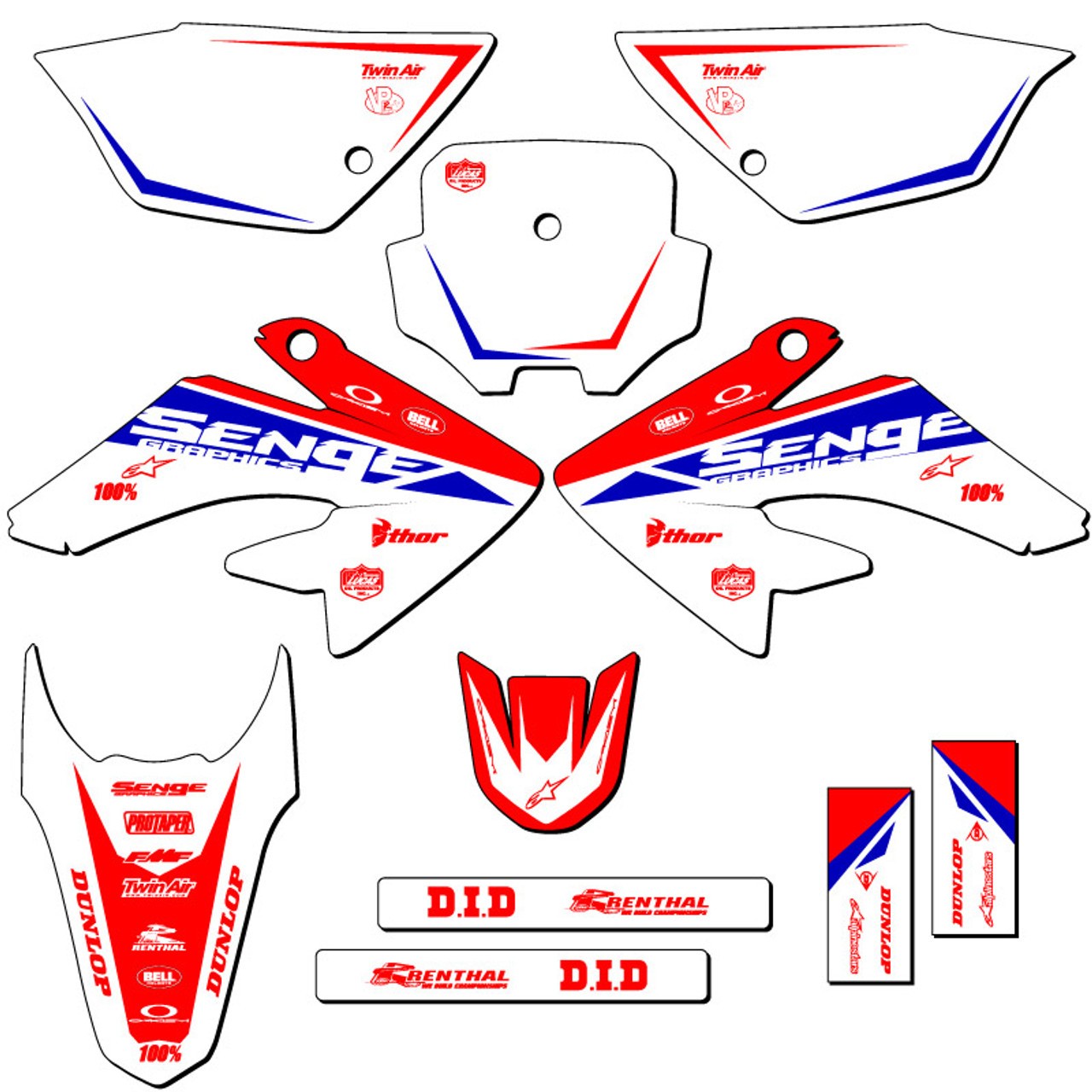 BINARY Graphics Kit for CRF 100