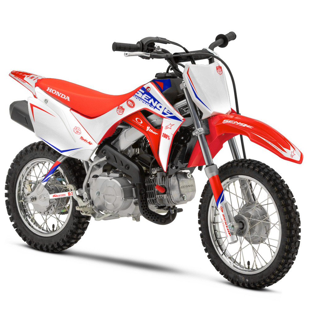 Honda CRF 80 Dirt Bike Graphics Kit BINARY SENGE GRAPHICS INC