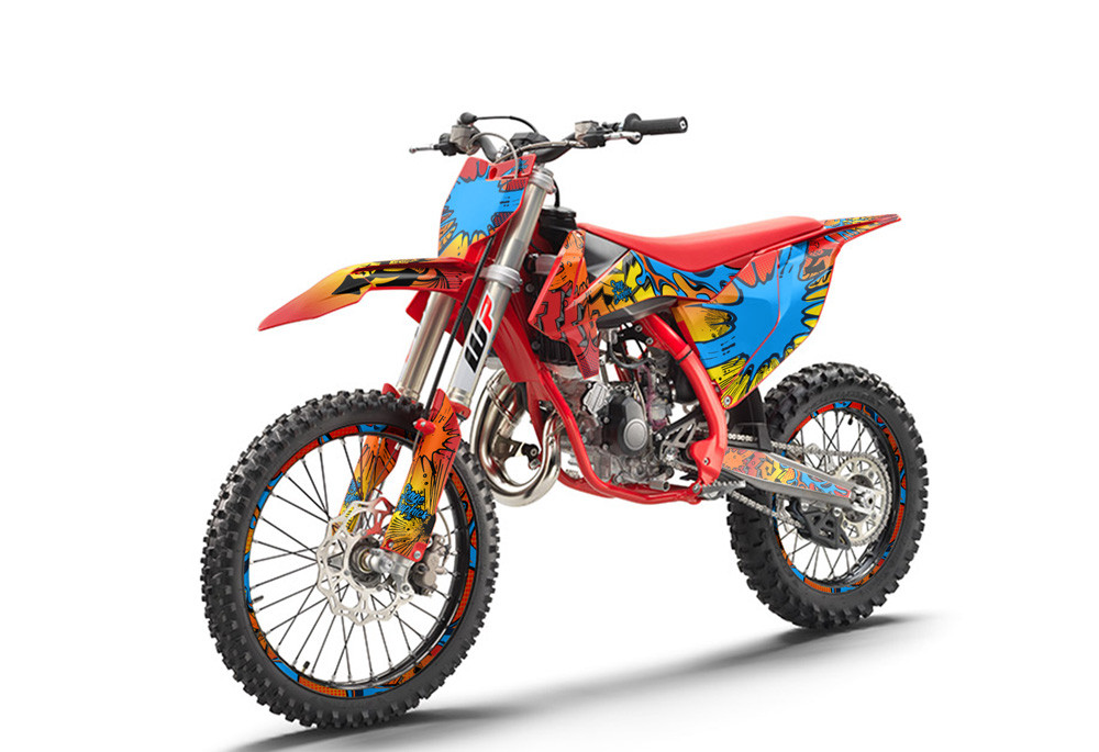 GASGAS MC 85 Dirt Bike Graphics Kit - ZANY | SENGE GRAPHICS INC
