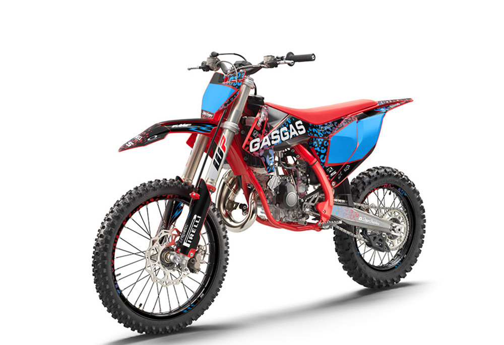 GASGAS MC 85 Dirt Bike Graphics Kit - CHEETAH | SENGE GRAPHICS INC