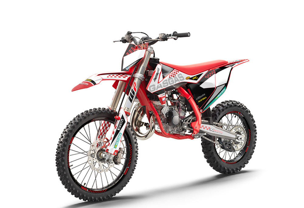 GASGAS MC 85 Dirt Bike Graphics Kit - CHECK | SENGE GRAPHICS INC