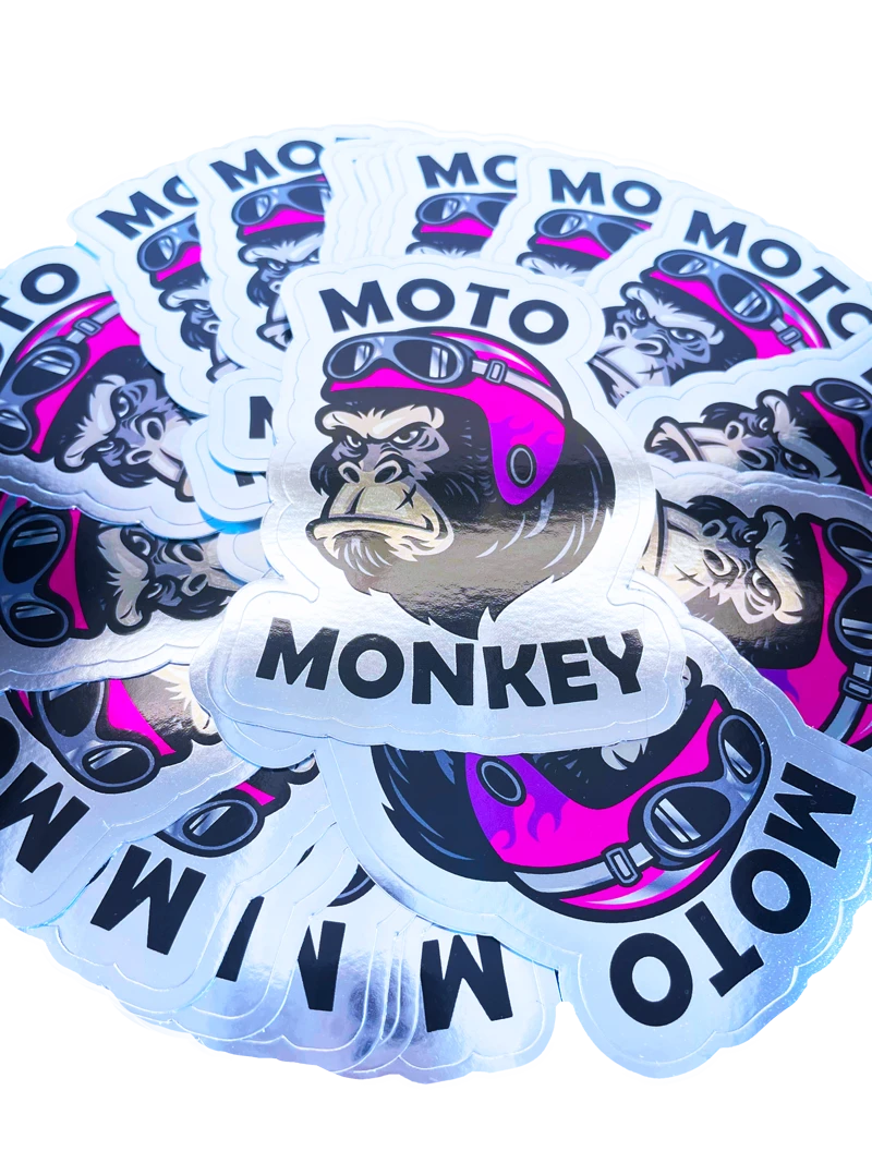 Sticker Chrom Chrome Vinyl Decals | Custom Chrome Stickers