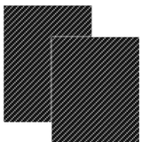7.5"x10" Carbon Fiber Decals