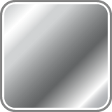 Chrome Gloss Finish Medium