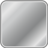 Chrome Matte Finish Atv Large