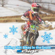 Riding Dirt Bikes in the Snow
