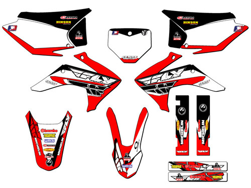 13 FLY RED COMPLETE KIT