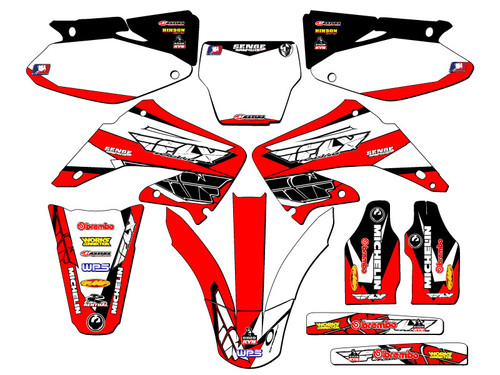 13 FLY RED COMPLETE KIT
