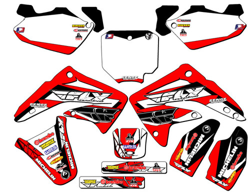 13 FLY RED COMPLETE KIT