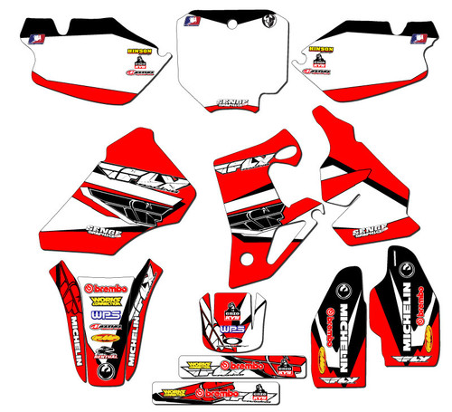 13 FLY RED COMPLETE KIT
