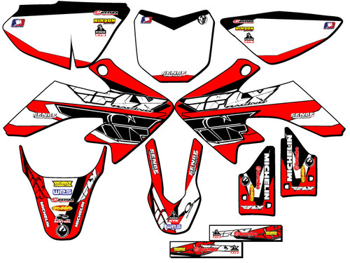 13 FLY RED COMPLETE KIT