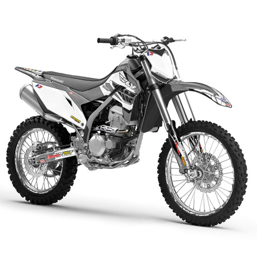 13 FLY GREY SHOWN ON KLX 300