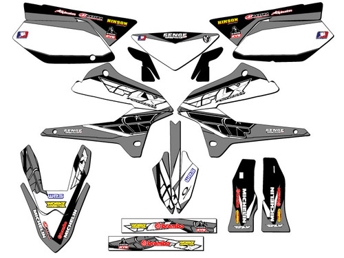 13 FLY GREY COMPLETE KIT