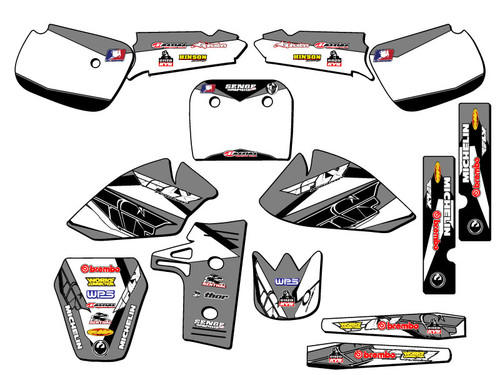 13 FLY GREY COMPLETE KIT