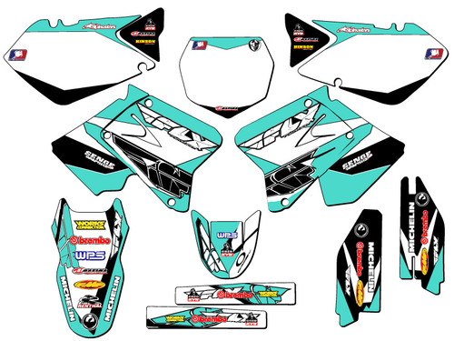 13 FLY TURQUOISE COMPLETE KIT