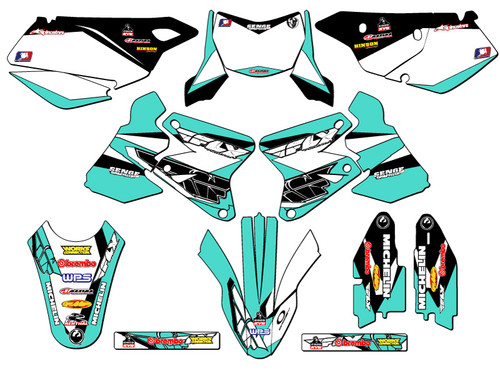 13 FLY TURQUOISE COMPLETE KIT