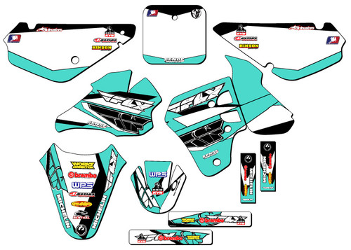 13 FLY TURQUOISE COMPLETE KIT